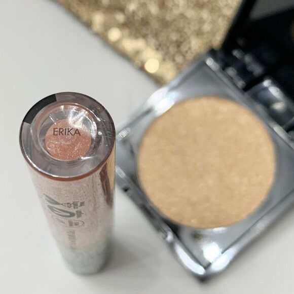 SHADES BY SHAN Lip Gloss in Erika and Highlighter in Irma Makeup Bundle Set - Picture 8 of 10